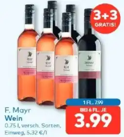 T&G F. Mayr Wein Angebot
