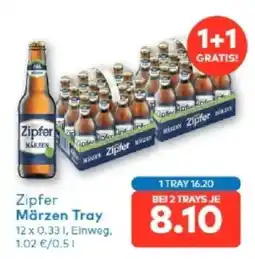 T&G Zipfer Märzen Tray Angebot