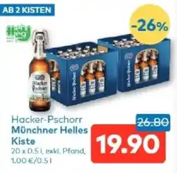 T&G Hacker-Pschorr Münchner Helles Kiste Angebot