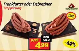 Wurstico Frankfurter oder Debrezuner Angebot