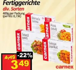 Wurstico Fertiggerichte Angebot