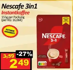Wurstico Nescafe 3in1 Angebot