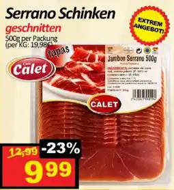Wurstico Serrano Schinken Angebot