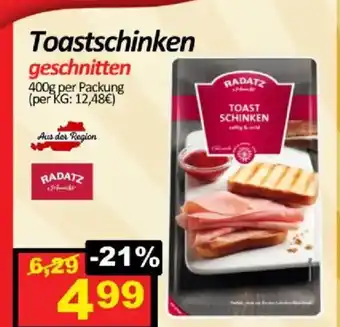 Wurstico Toastschinken Angebot