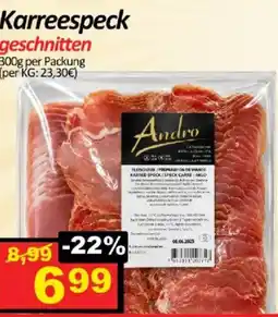 Wurstico Karreespeck Angebot