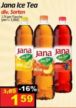 Wurstico Jana Ice Tea div. Sorten Angebot