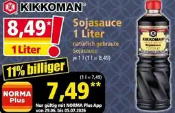 Norma KIKKOMANⓇ Sojasauce Angebot