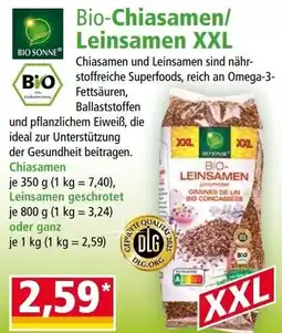 Norma Bio-Chiasamen/ Leinsamen XXL Angebot