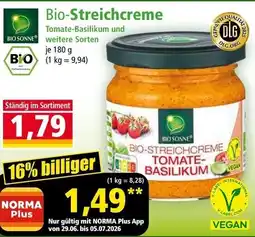 Norma Bio-Streichcreme Angebot