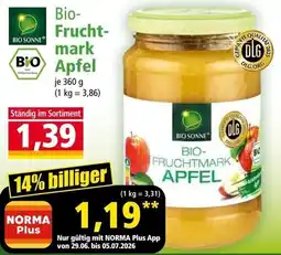 Norma Bio- Frucht- mark Apfel Angebot