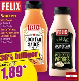 Norma FELIX® Saucen Angebot