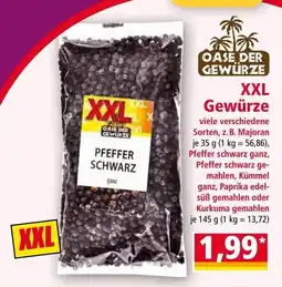 Norma XXL Gewürze Angebot