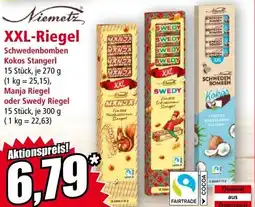 Norma XXL-Riegel Angebot