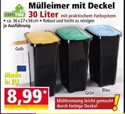 Norma Mülleimer mit Deckel Angebot