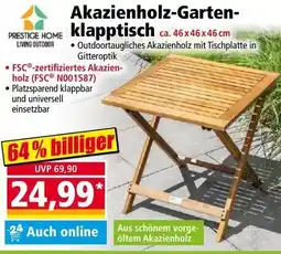 Norma Akazienholz-Garten- klapptisch Angebot