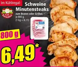 Norma Schweine Minutensteaks Angebot