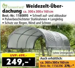 Norma Green Yard Weidezelt-Über- dachung Angebot