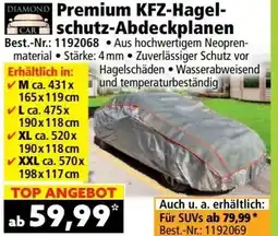 Norma DIAMOND Premium KFZ-Hagel- schutz-Abdeckplanen Angebot