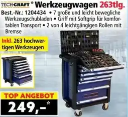 Norma TECH-CRAFT® Werkzeugwagen 263tlg Angebot