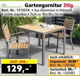 Norma GreenYard Gartengarnitur 3tlg. Angebot