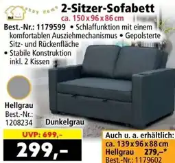 Norma 2-Sitzer-Sofabett Angebot