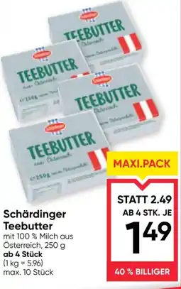 Maximarkt Schärdinger Teebutter Angebot
