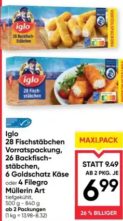 Maximarkt 28 Fischstäbchen Vorratspackung Angebot