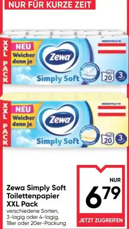Maximarkt Zewa Simply Soft Toilettenpapier Angebot