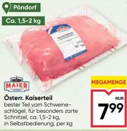 Maximarkt Österr. Kaiserteil Angebot