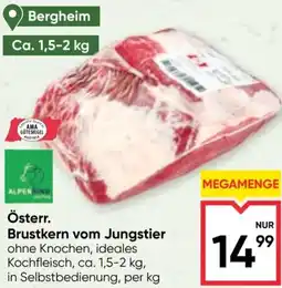 Maximarkt Österr. Brustkern vom Jungstier Angebot