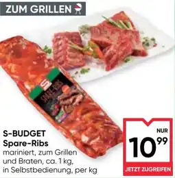 Maximarkt S-BUDGET Spare-Ribs Angebot