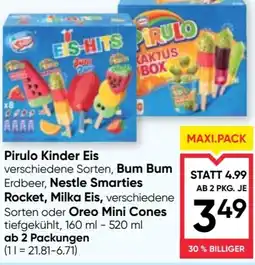 Maximarkt Pirulo Kinder Eis Angebot