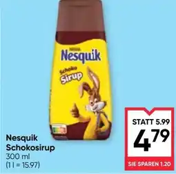 Maximarkt Nesquik Schokosirup Angebot