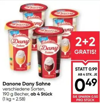 Maximarkt Danone Dany Sahne Angebot