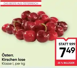 Maximarkt Österr. Kirschen lose Angebot