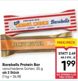 Maximarkt Barebells Protein Bar Angebot