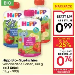 Maximarkt Hipp Bio-Quetschies Angebot