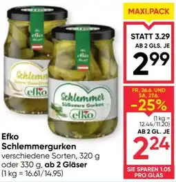 Maximarkt Efko Schlemmergurken Angebot