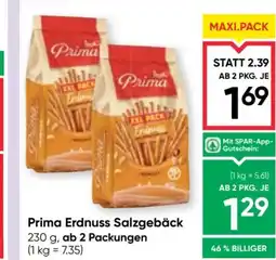 Maximarkt Prima Erdnuss Salzgebäck Angebot