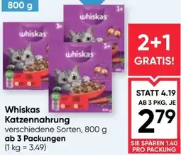 Maximarkt Whiskas Katzennahrung Angebot