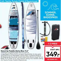 Maximarkt Stand Up Paddle Aloha Blue 11.4 Angebot