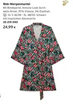 Tchibo Eduscho Web-Morgenmantel Angebot