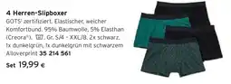 Tchibo Eduscho 4 Herren-Slipboxer Angebot