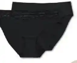 Tchibo Eduscho 2 Magic-Cut-Slips, schwarz Angebot