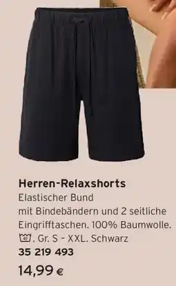 Tchibo Eduscho Herren-relaxshorts Angebot