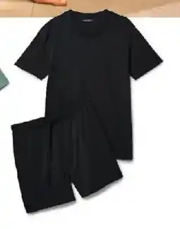 Tchibo Eduscho Shorty-Pyjama-Set, schwarz Angebot