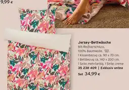Tchibo Eduscho Jersey-bettwäsche Angebot