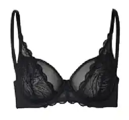 Tchibo Eduscho Bügel-BH mit Spitze, schwarz Angebot