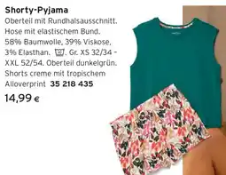 Tchibo Eduscho Shorty-Pyjama Angebot