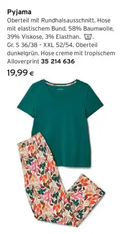 Tchibo Eduscho Pyjama Angebot